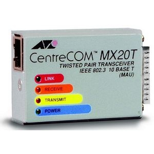AT-MX20T-04 Allied Telesis 10Mbps Ethernet MAU Twisted Pair Micro Transceiver Module