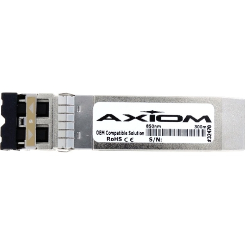 49Y4218-AX Axiom 10Gbps 10GBase-SR Multi-mode Fiber 300m 850nm Duplex LC Connector SFP+ Transceiver Module for IBM Compatible