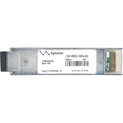130-4902-900-AS Agilestar 10Gbps 10GBase-ER Multi-mode Fiber 40km 1550nm Duplex LC Connector XFP Transceiver Module for Ciena Compatible