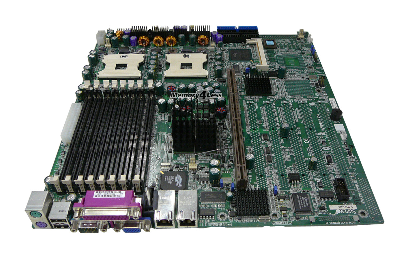 X5DPI-G2-B SuperMicro X5DPI-G2 Dual Socket mPGA604 Intel E7501 Chipset Intel Xeon Processors Support DDR 8x DIMM Extended-ATX Server Motherboard (Refurbished)