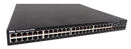 222-6714 Dell PowerConnect 6248P 48-Ports PoE Gigabit Ethernet L3 Switch (Refurbished)