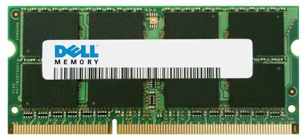 370-ABXZ Dell 8GB PC3-12800 DDR3-1600MHz non-ECC Unbuffered CL11 204-Pin SoDimm 1.35V Low Voltage Dual Rank Memory Module
