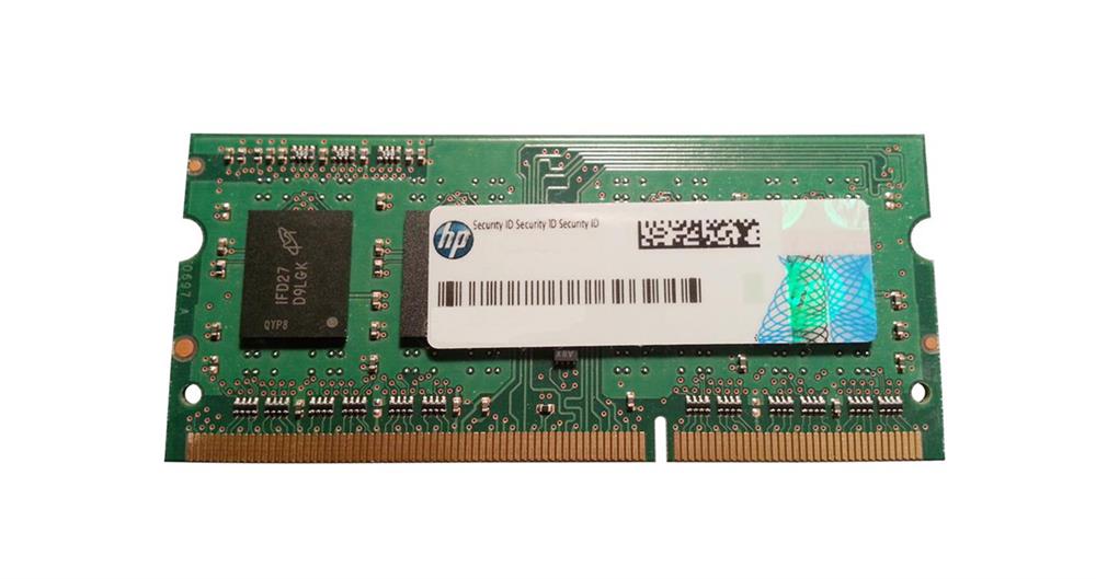 687515-966 HP 4GB PC3-12800 DDR3-1600MHz non-ECC Unbuffered CL11 204-Pin SoDimm 1.35V Low Voltage Single Rank Memory Module