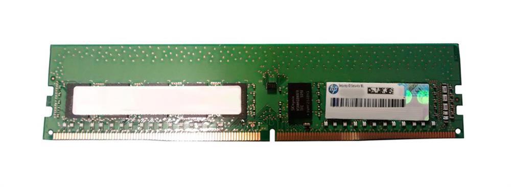 805667-B21 HP 4GB PC4-17000 DDR4-2133MHz ECC Unbuffered CL15 288-Pin DIMM 1.2V Single Rank Memory Module