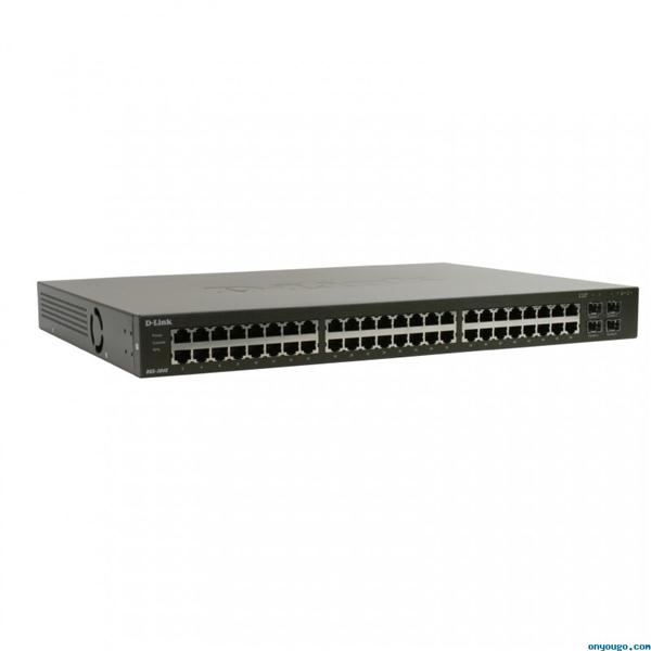 DGS-3048 D-Link 48-Ports 10/100/1000 Switch + 4 Combo Sfp Uplinks (Refurbished)