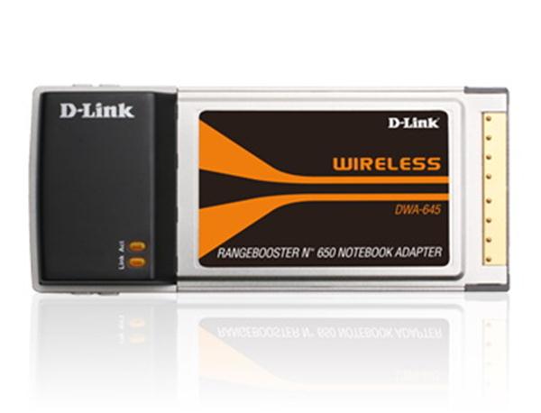 DWA-645 D-Link RangeBooster N 650 Notebook Adapter CardBus 54Mbps