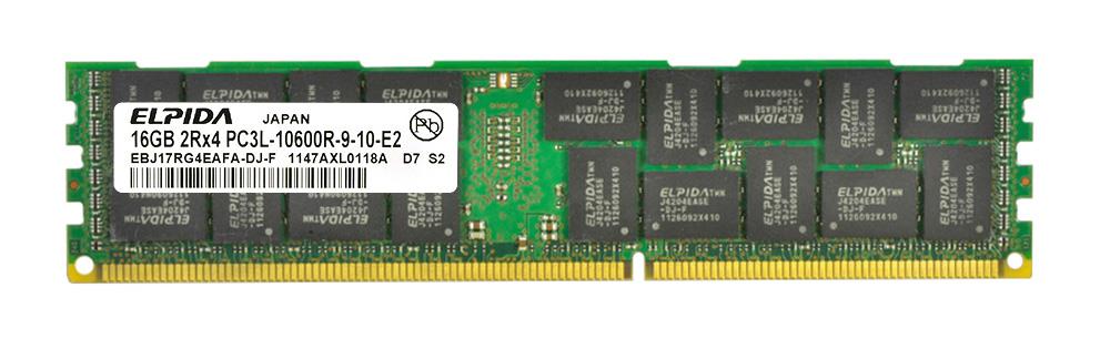 M4L-PC31333LR4-16G M4L Certified 16GB 1333MHz DDR3 PC3-10600 Reg ECC CL9 240-Pin Dual Rank x4 1.35V Low Voltage LRDIMM