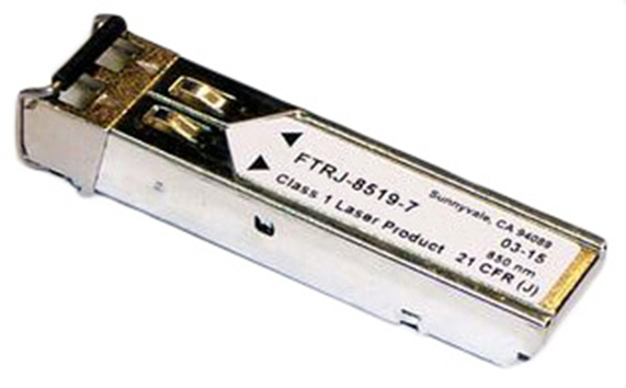 FTRJ-8519-7 Finisar 2.125Gbps 1000Base-SX Multi-mode Fiber Short Wave 550m 850nm Duplex LC Connector SFP Transceiver Module