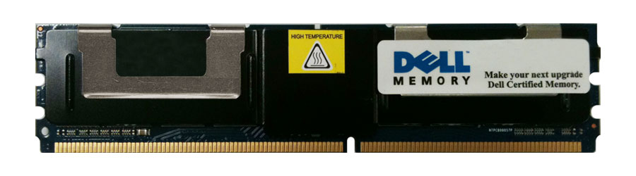 FW201 Dell 4GB PC2-5300 DDR2-667MHz ECC Fully Buffered CL5 240-Pin DIMM Dual Rank Memory Module