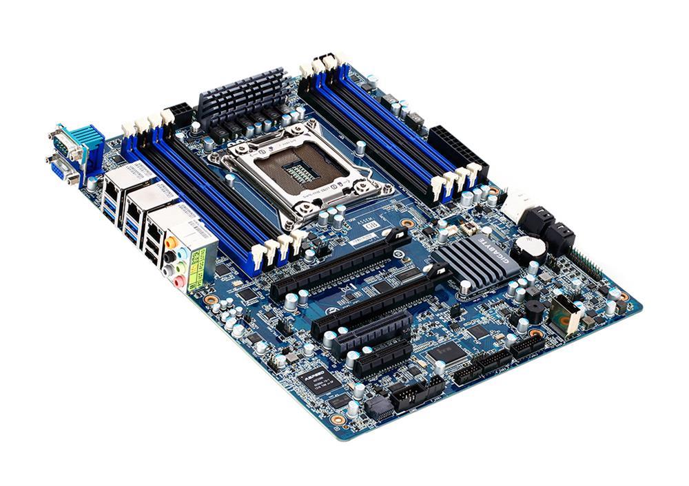 GA-6PXSV2 Gigabyte Socket LGA 2011 Intel C604 Chipset Xeon E5-2600 v2/ E5-1600 v2/ E5-2600/ E5-1600 Processors Support 8x DIMM 2x SATA 6.0Gb/s ATX Server Motherboard (Refurbished)