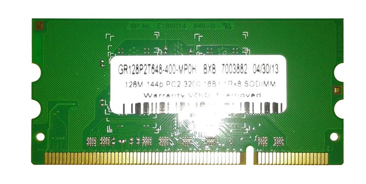 GR1GW8T1288-400-MP0H Gigaram 1GB PC2-3200 DDR2-400MHz non-ECC Unbuffered CL3 144-Pin SoDimm Memory Module