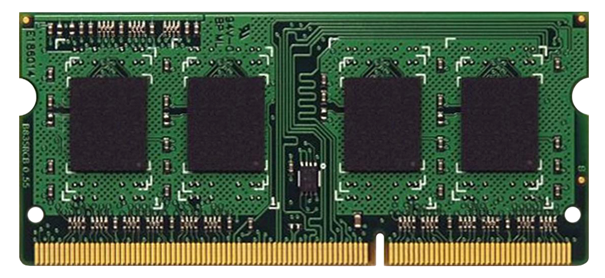 GR3DS8BD-2G1600 Gigaram 2GB PC3-12800 DDR3-1600MHz non-ECC Unbuffered CL11 204-Pin SoDimm Dual Rank Memory Module