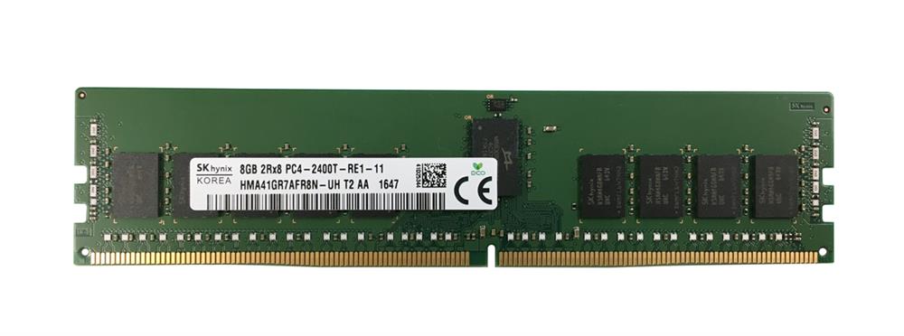 HMA41GR7AFR8N-UHT2 Hynix 8GB PC4-19200 DDR4-2400MHz Registered ECC CL17 288-Pin DIMM 1.2V Dual Rank Memory Module