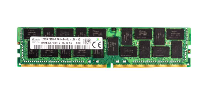 3D-1522R8405-128G 128GB Module DDR4 PC4-19200 CL=17 Registered ECC DDR4-2400 Load-Reduced DIMM Octal Rank, x4 1.2V 16384Meg  x 72 for Hewlett-Packard ProLiant XL190r Gen9 (G9) CTO (798156-B21) n/a