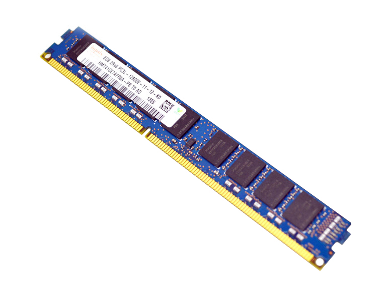HMT41GE7AFR8A-PB Hynix 8GB PC3-12800 DDR3-1600MHz ECC Unbuffered CL11 240-Pin DIMM 1.35V Low Voltage Very Low Profile (VLP) Dual Rank Memory Module