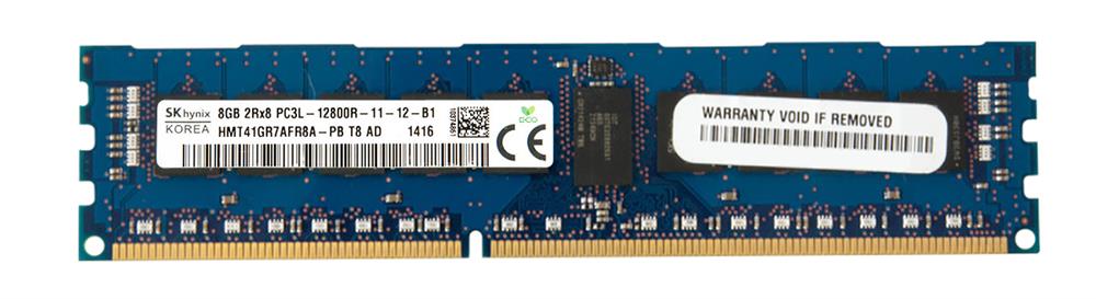 HMT41GR7AFR8A-PB Hynix 8GB PC3-12800 DDR3-1600MHz ECC Registered CL11 240-Pin DIMM 1.35V Low Voltage Dual Rank Memory Module