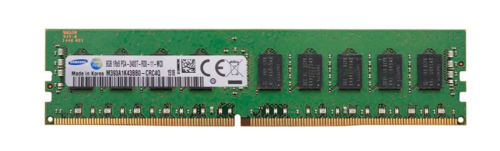M393A1K43BB0-CRC Samsung 8GB PC4-19200 DDR4-2400MHz Registered ECC CL17 288-Pin DIMM 1.2V Single Rank Memory Module