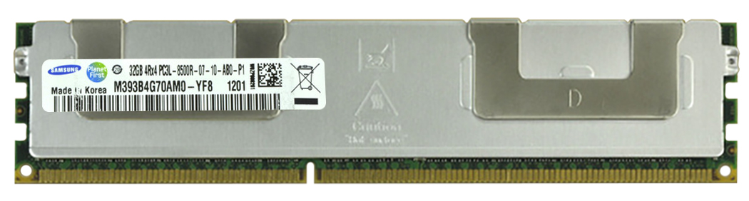 627814-B21-PE Edge Memory 32GB PC3-8500 DDR3-1066MHz ECC Registered CL7 240-Pin DIMM 1.35V Low Voltage Quad Rank Memory Module