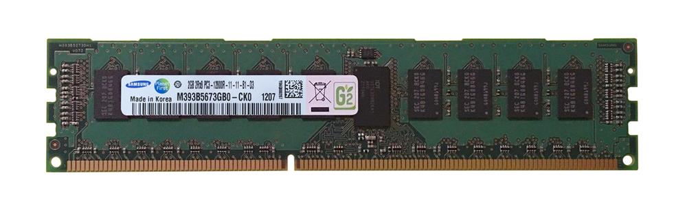 M393B5673GB0-CK0 Samsung 2GB PC3-12800 DDR3-1600MHz ECC Registered CL11 240-Pin DIMM Dual Rank Memory Module