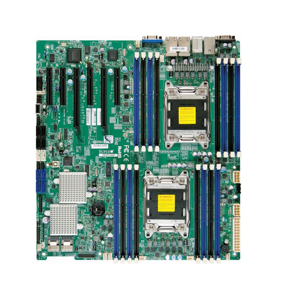 MBX9DRLN4 SuperMicro X9dr7-ln4f Dual LGA2011 Intel C602 DDR3 SATA3SAS V4GBe Eatx Server Motherboard (Refurbished)