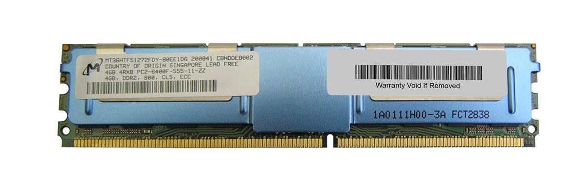 M4L-PC2800ED2Q85FD-4G M4L Certified 4GB 800MHz DDR2 PC2-6400 Fully Buffered ECC CL5 240-Pin Quad Rank x8 DIMM