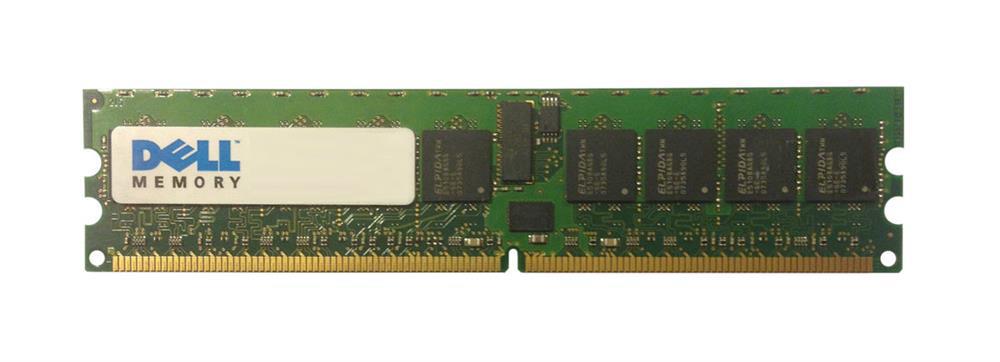 MU967 Dell 2GB PC2-5300 DDR2-667MHz ECC Registered CL5 240-Pin DIMM Dual Rank Memory Module