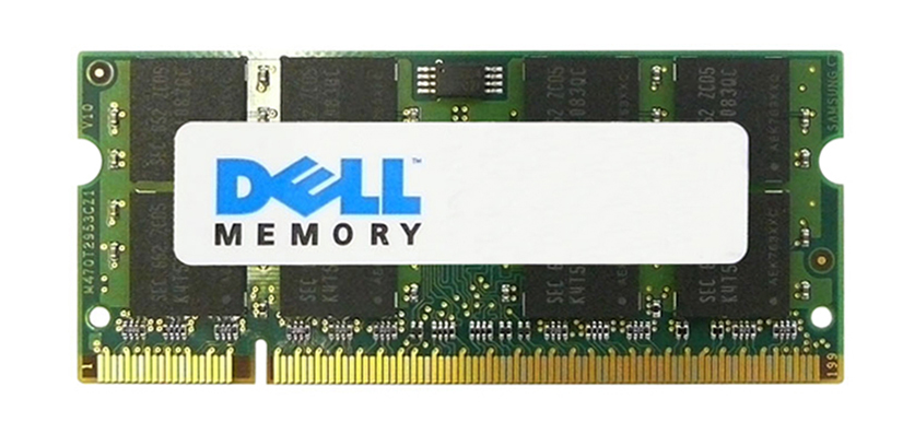 Y9540 Dell 2GB PC2-5300 DDR2-667MHz non-ECC Unbuffered CL5 200-Pin SoDimm Dual Rank Memory Module