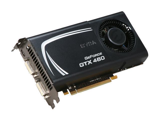 01G-P3-1378-KE EVGA GeForce GTX 460 FTW EE (External Exhaust) 1GB GDDR5 256-Bit PCI Express 2.0 x16 Dual DVI/ mini HDMI Video Graphics Card