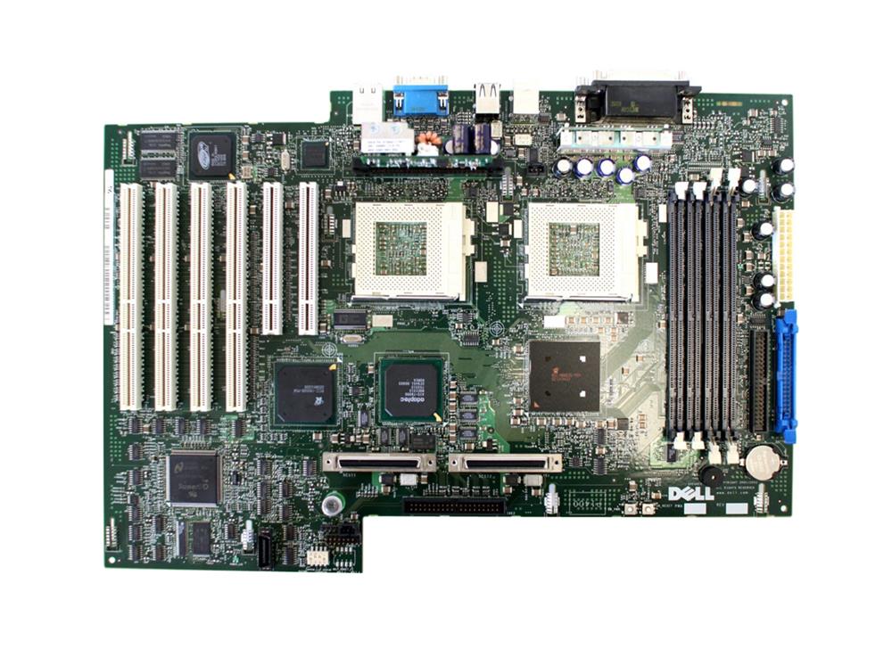 01H734 Dell System Board (Motherboard) Socket-370 for PowerEdge 1400SC Server (Refurbished)