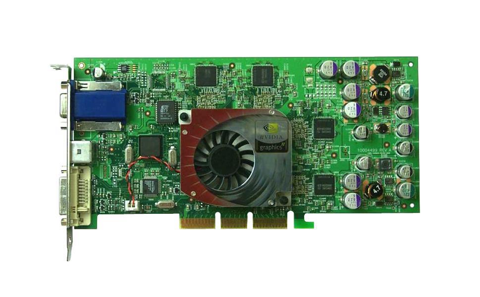 04N458 Dell Nvidia GeForce4 Ti 4600 128MB DDR DVI / TV-Out / VGA AGP 8x Video Graphics Card