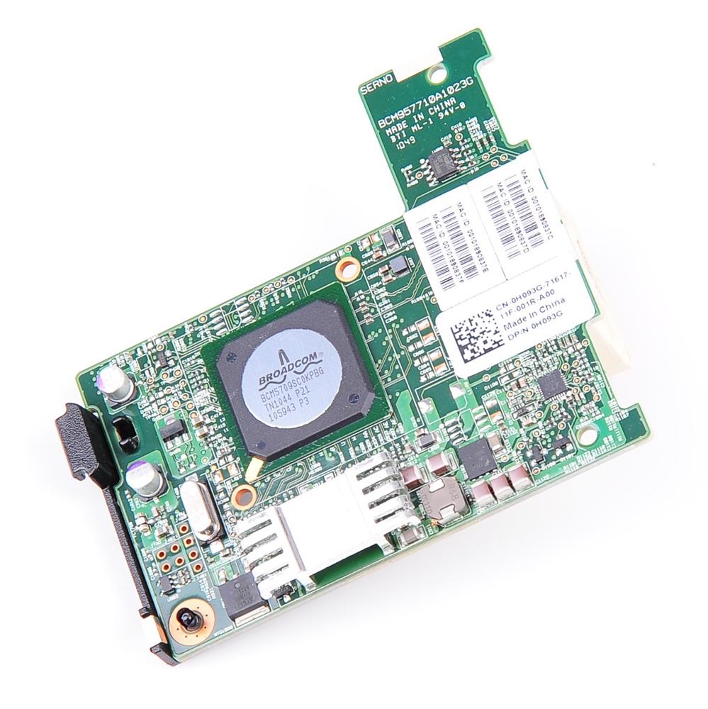 0H093G Dell Dual Port 1-Gigabit PCI-e Ethernet Network Interface Card