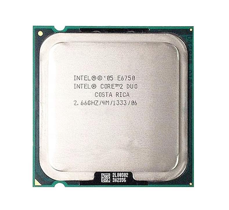 0HX746 Dell 2.66GHz 1333MHz FSB 4MB L2 Cache Socket LGA775 Intel Core 2 Duo E6750 Desktop Processor Upgrade