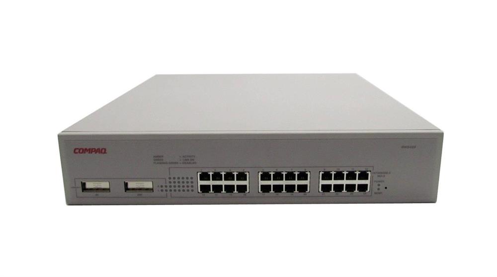338376-B21 Compaq 5425 Gigabit Ethernet Switch 24-10/100TX ports + 1-Gigabit port+ 1-GBIC (Refurbished)