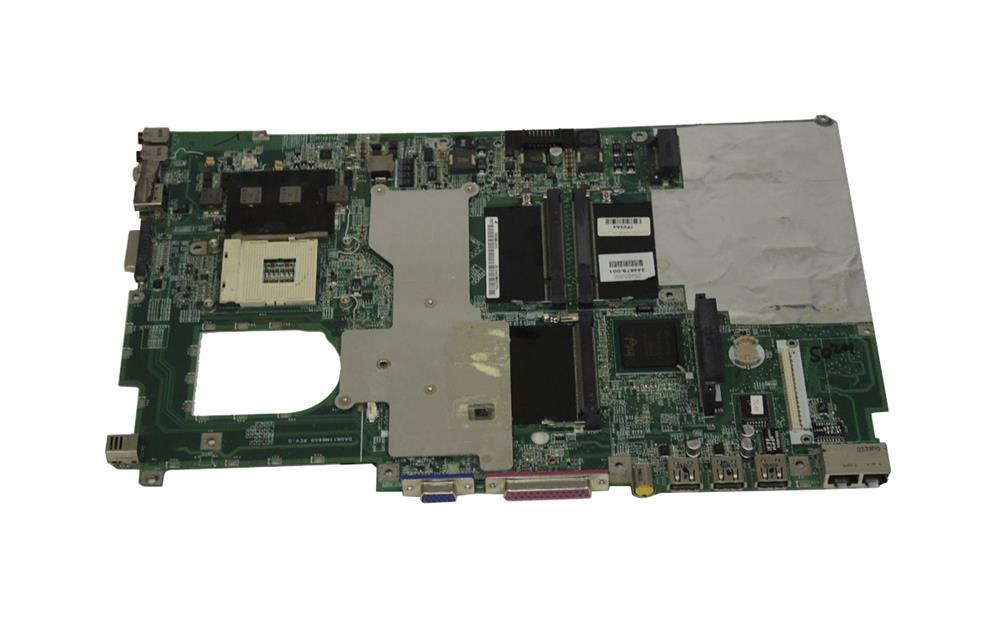 344879-001 HP System Board (MotherBoard) for Pavilion ZD7000 with Integrated Nvidia Geforce FX Graphics Notebook PC (Refurbished)