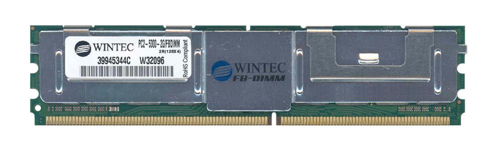 39945344C Wintec 2GB PC2-5300 DDR2-667MHz ECC Fully Buffered CL5 240-Pin DIMM Dual Rank Memory Module