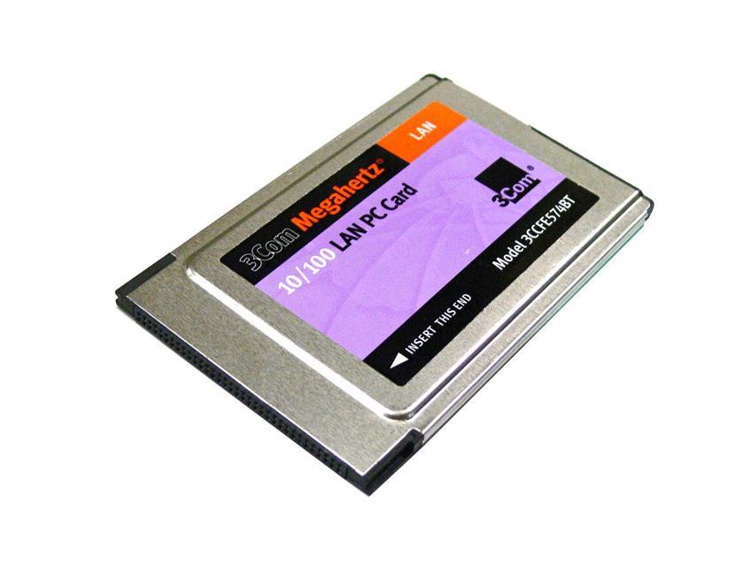 3CCFE574BT-005 3Com MegaHertz 10/100Mbps LAN PCMCIA Network Interface Card (5-Pack) (Refurbished)