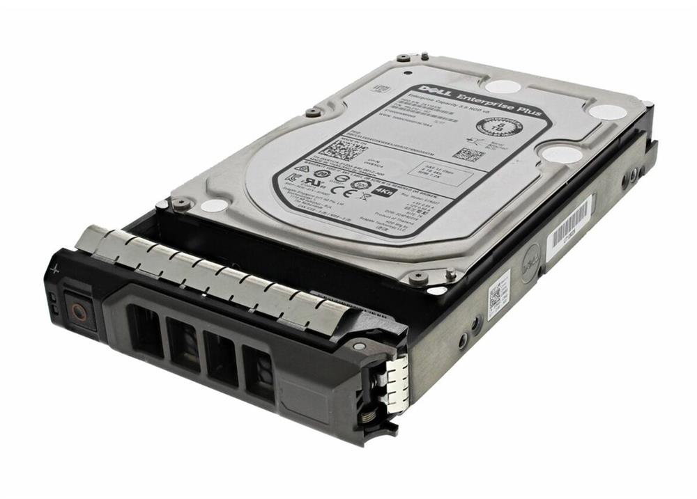 400-AWDD Dell 8TB 7200RPM SAS 12Gbps Hot Swap (512e) 3.5-inch Internal Hard Drive with Tray for 14G PowerEdge Server