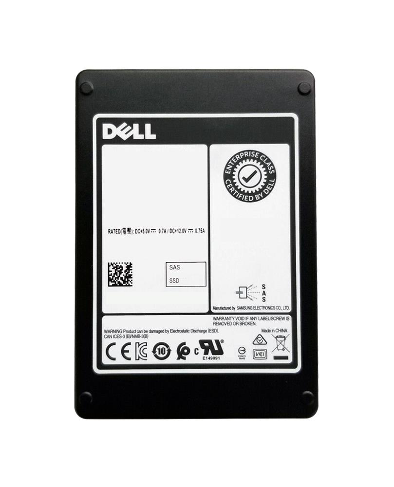 400-AXPT Dell 1.92TB TLC SAS 12Gbps Read Intensive 2.5-inch Internal Solid State Drive (SSD)