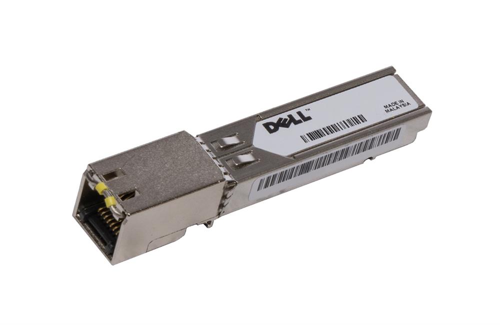 407-BBOS Dell 1.25Gbps 1000Base-T Copper 100m RJ-45 Connector SFP Transceiver Module for PowerConnect 3424 (Refurbished)