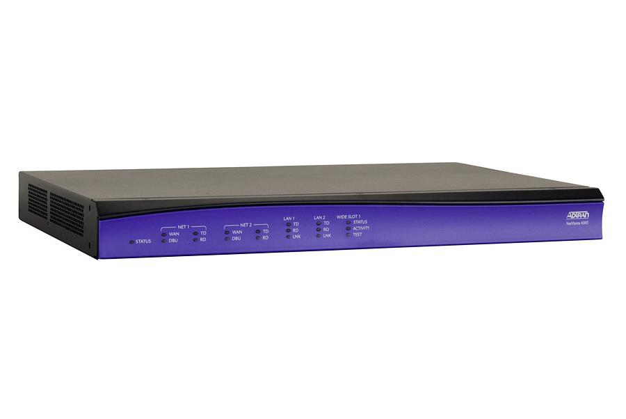 4200890E2 Adtran NetVanta 4305 Multi-slot Access Router with VPN 2 x NIM 2 x 10/100Base-TX LAN (Refurbished)