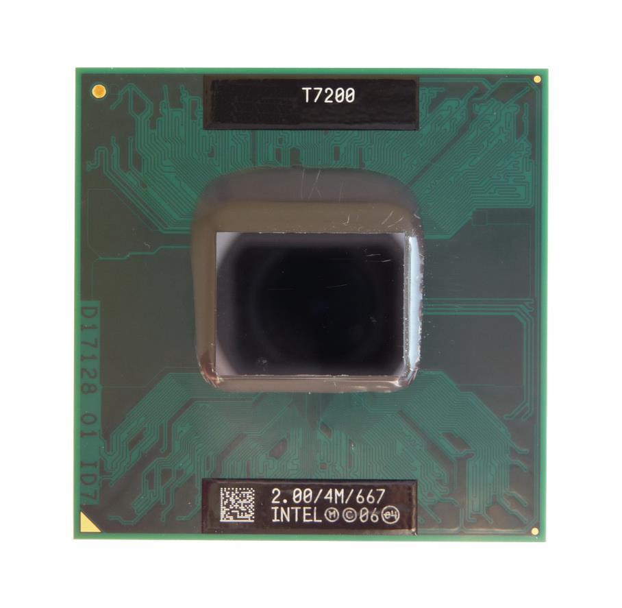 438513-001 HP 2.00GHz 667MHz FSB 4MB L2 Cache Intel Core 2 Duo T7200 Mobile Processor Upgrade