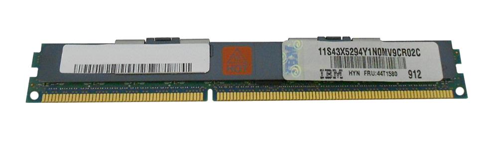44T1580 IBM 8GB PC3-8500 DDR3-1066MHz ECC Registered CL7 240-Pin DIMM Very Low Profile (VLP) Dual Rank Memory Module
