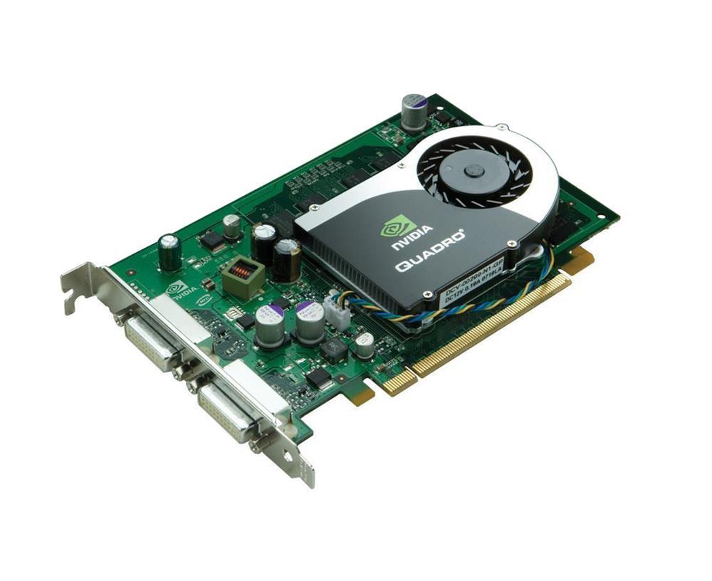 456138R-001 HP Nvidia Quadro FX570 256MB DDR2 SDRAM Duall DVI PCI-Express x16 Video Graphics Card