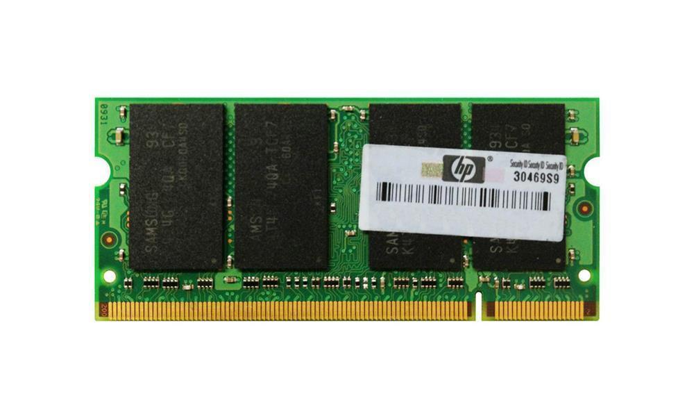 501489-001 HP 4GB PC2-6400 DDR2-800MHz non-ECC Unbuffered CL6 200-Pin SoDimm Dual Rank Memory Module