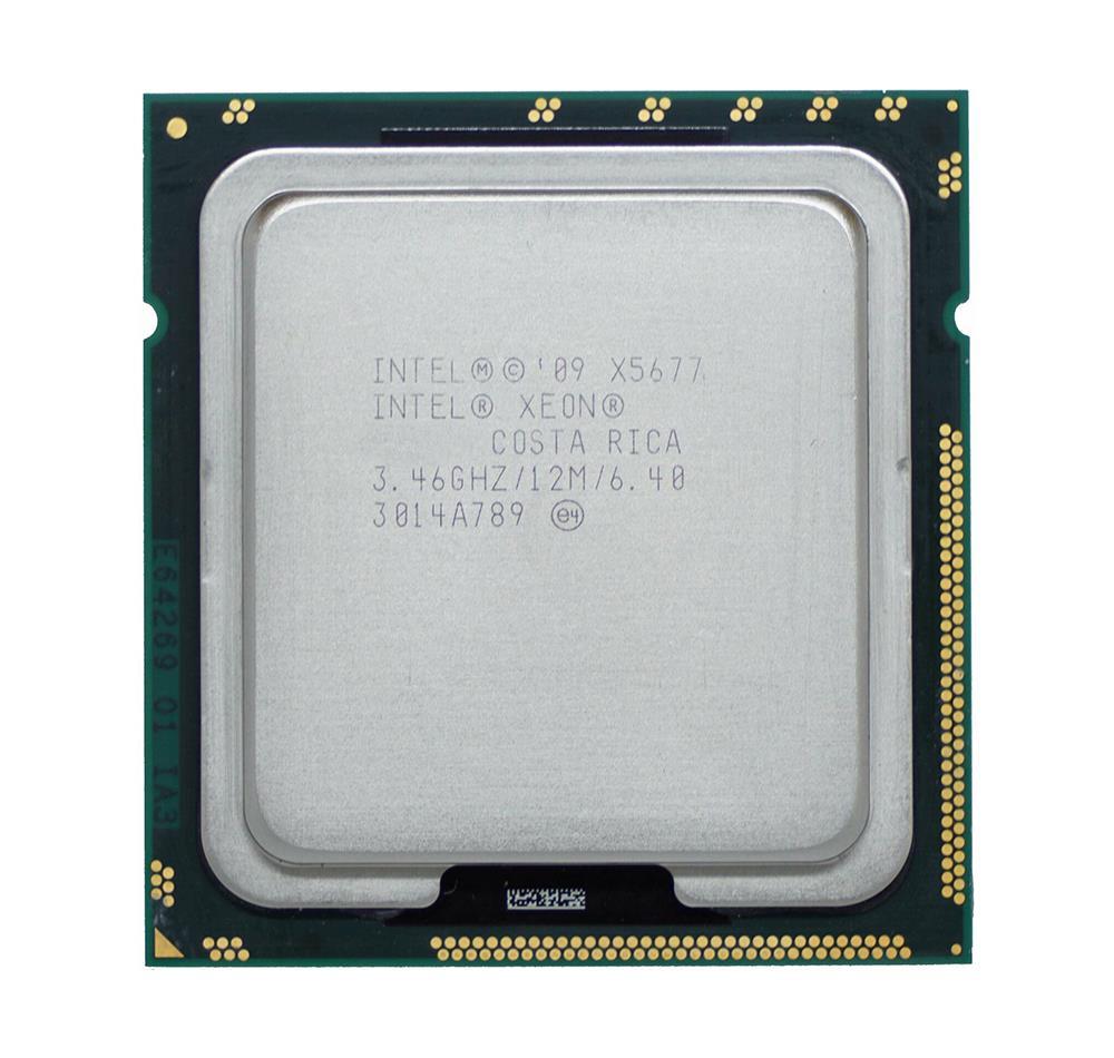 617854-B21 HP 3.46GHz 6.40GT/s QPI 12MB L3 Cache Intel Xeon X5677 Quad Core Processor Upgrade for ProLiant SL390s G7 Server