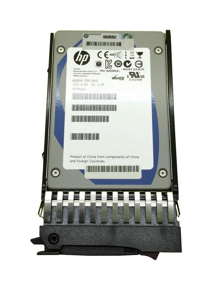 690823-B21 HP 800GB MLC SAS 6Gbps Hot Swap Enterprise Mainstream 2.5-inch Internal Solid State Drive (SSD)