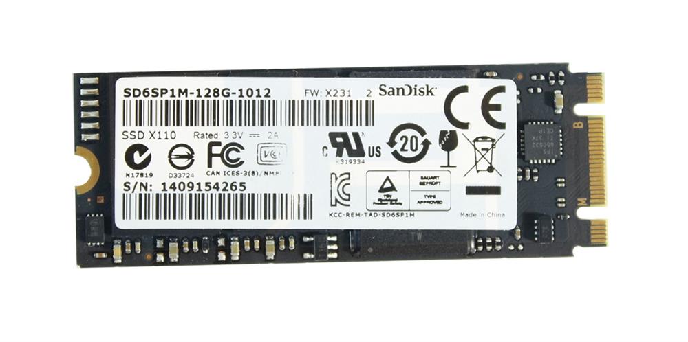 6T4HK Dell 128GB MLC SATA 6Gbps M.2 2260 Internal Solid State Drive (SSD)