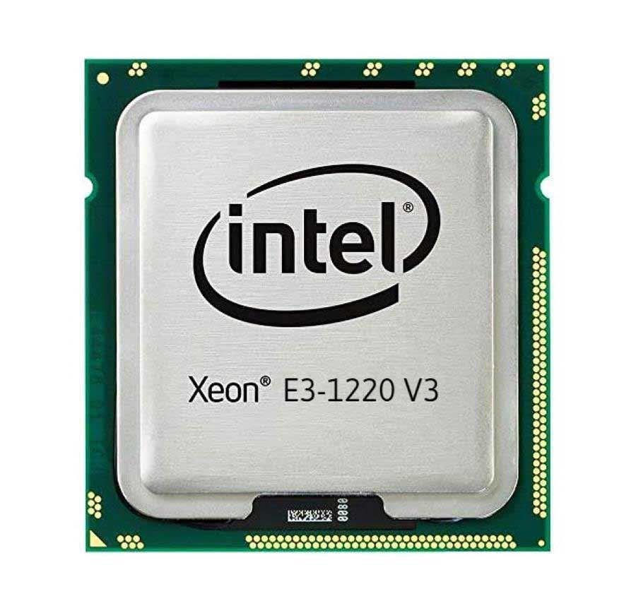 723935R-B21 HP 3.10GHz 5.00GT/s DMI 8MB L3 Cache Socket FCLGA1150 Intel Xeon E3-1220 v3 Quad Core Processor Upgrade for ML310e Gen 8