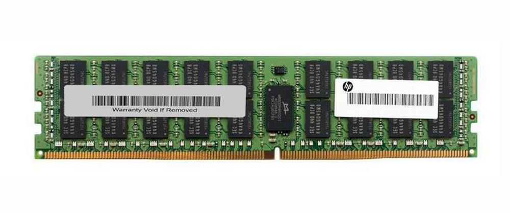 752369-081N HP 16GB PC4-17000 DDR4-2133MHz ECC Registered CL15 288-Pin DIMM Memory Module