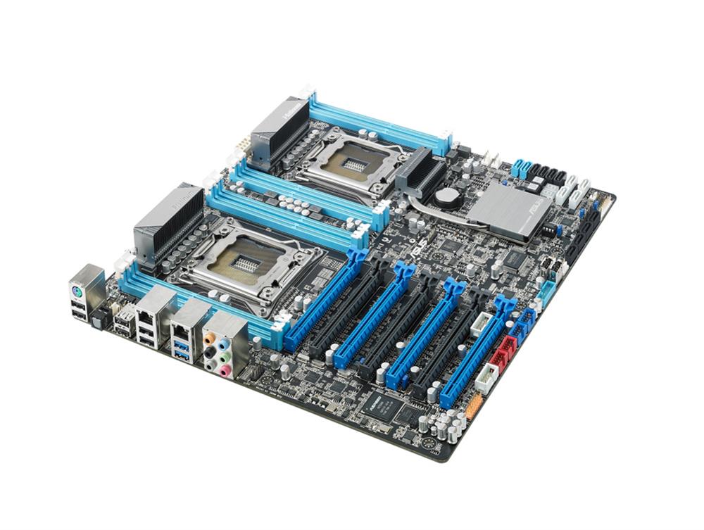 90-MSVDY0-G0EAY20T ASUS Z9PE-D8 WS Socket LGA 2011 Intel C602 Chipset Xeon E5-2600/E5-2600 v2 Processors Support DDR3 8x DIMM 2x SATA 6.0Gb/s Server Motherboard (Refurbished)